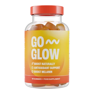 Go Glow gummy bottle